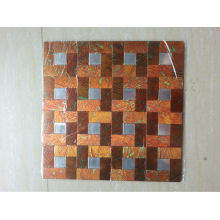 0419 Self-adhesive acp mosaic aluminium composite wall panel ceramic tile